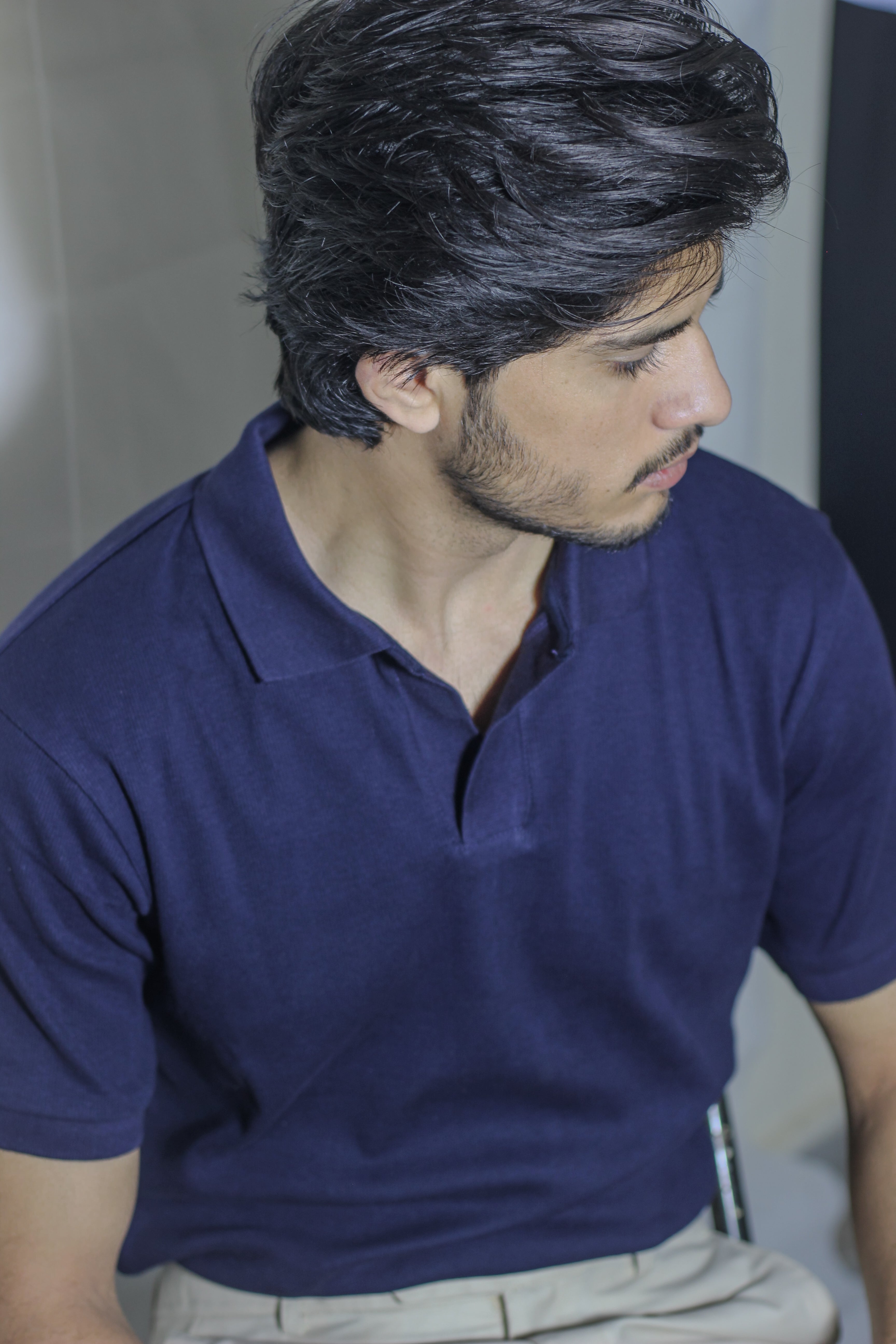 Navy Blue Regal Polo