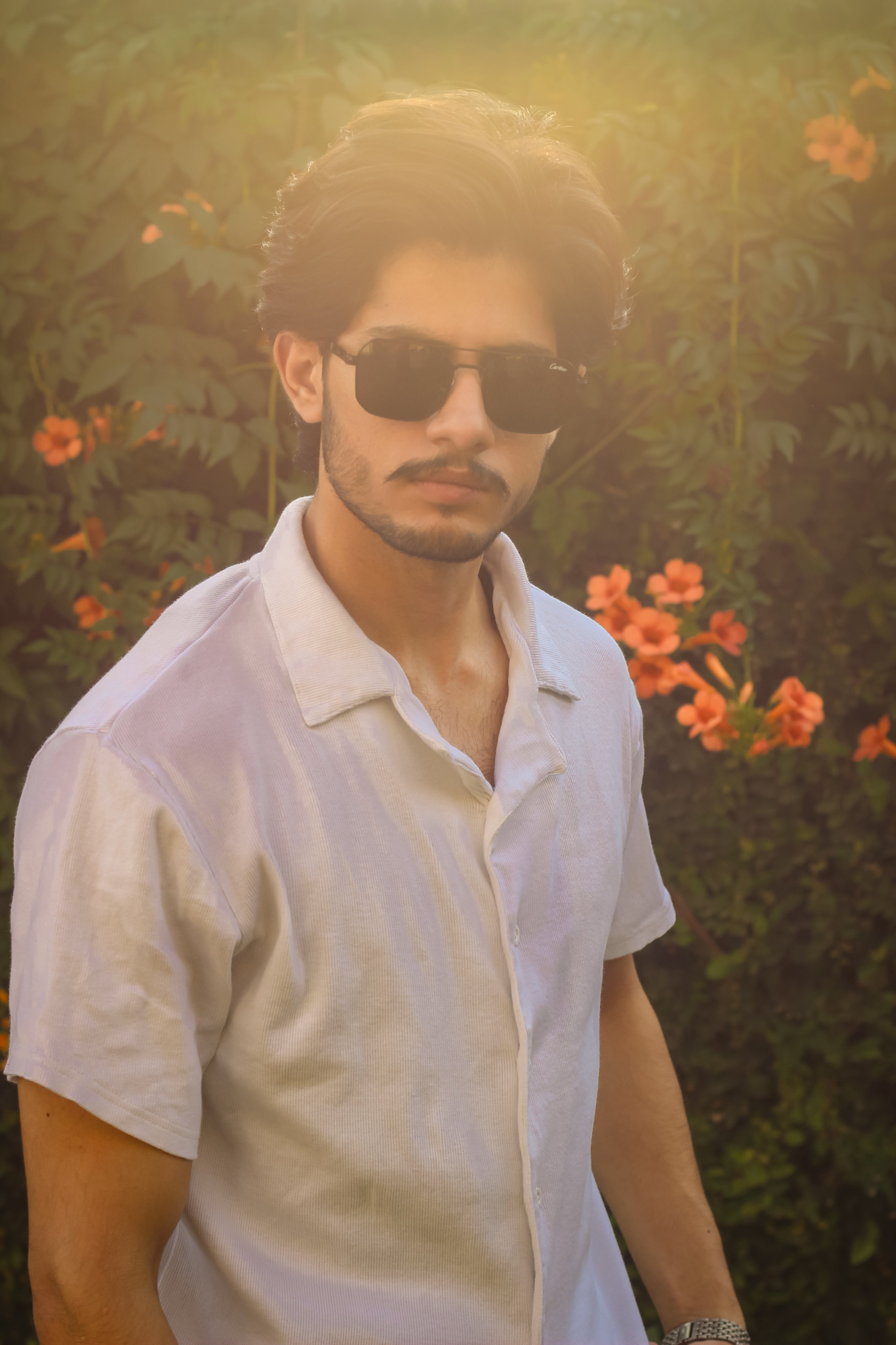 White Cuban Collar